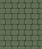  Тротуарная плитка Выбор Классико А.1.КО.4 Гранит 40 мм Зеленый: внешний вид